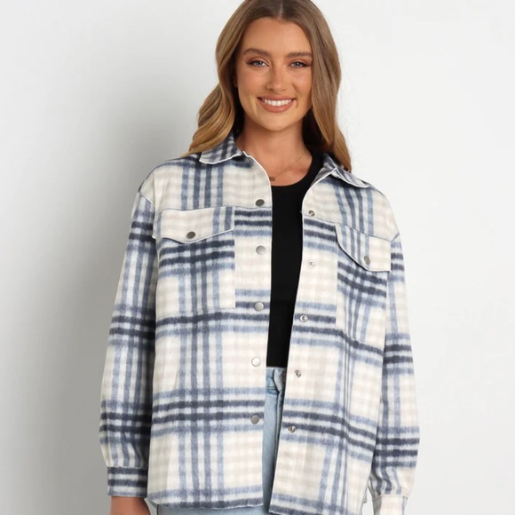 Petal & Pup Jackets & Blazers - PILTON SHACKET - WHITE